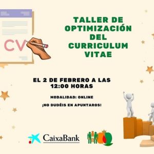 Taller de optimización del CV