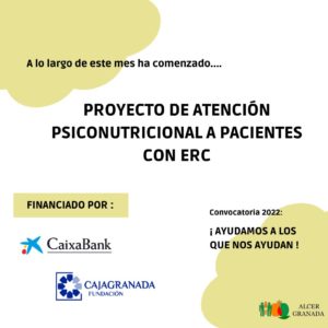 Proyecto de atención psiconutricional a pacientes con ERC