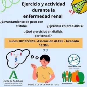 Taller de ejercicio físico y actividad durante la enfermedad renal crónica