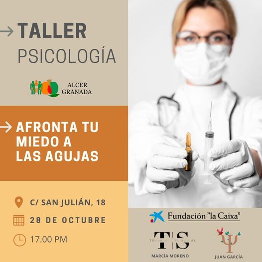 Taller «Afronta tu miedo a las agujas»